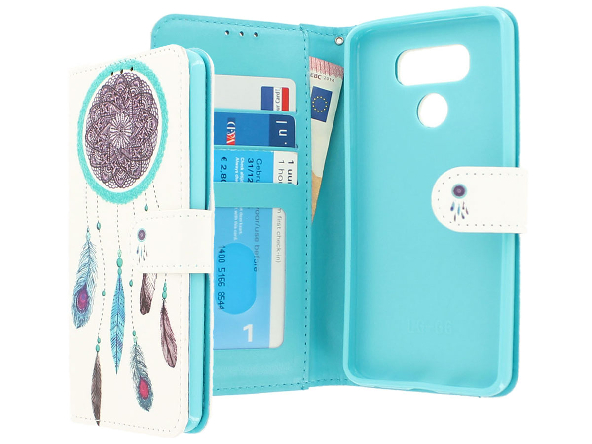 Dreamcatcher Bookcase Flipcase - LG G6 hoesje