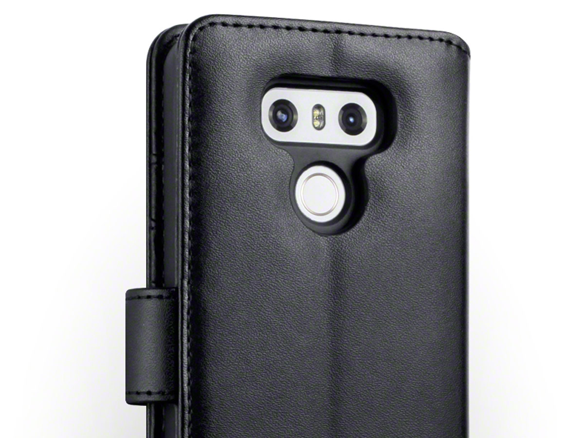 CaseBoutique Leather Bookcase Flipcase - Leren LG G6 hoesje