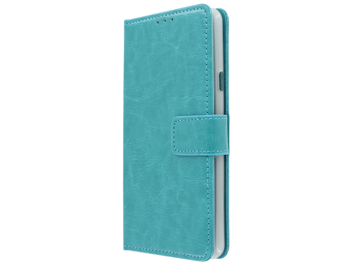 Bookcase Wallet Turquoise - LG G7 ThinQ hoesje