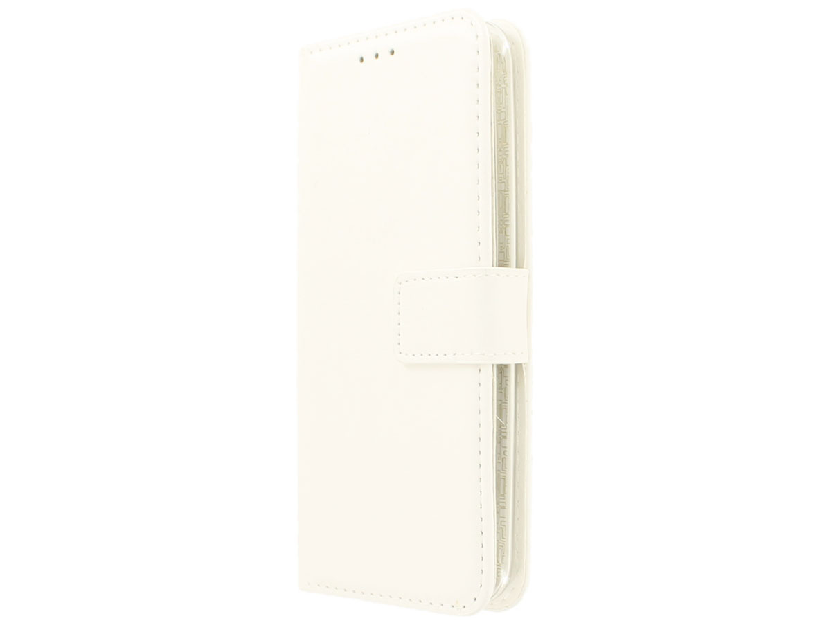 Wallet Bookcase Wit - LG K10 (2017) hoesje