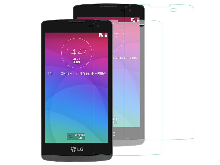 Clear Screenprotector voor LG Leon (2-pack)