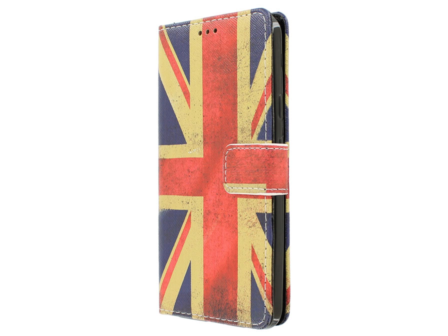 Vintage Engelse Vlag Book Case - LG Nexus 5X hoesje