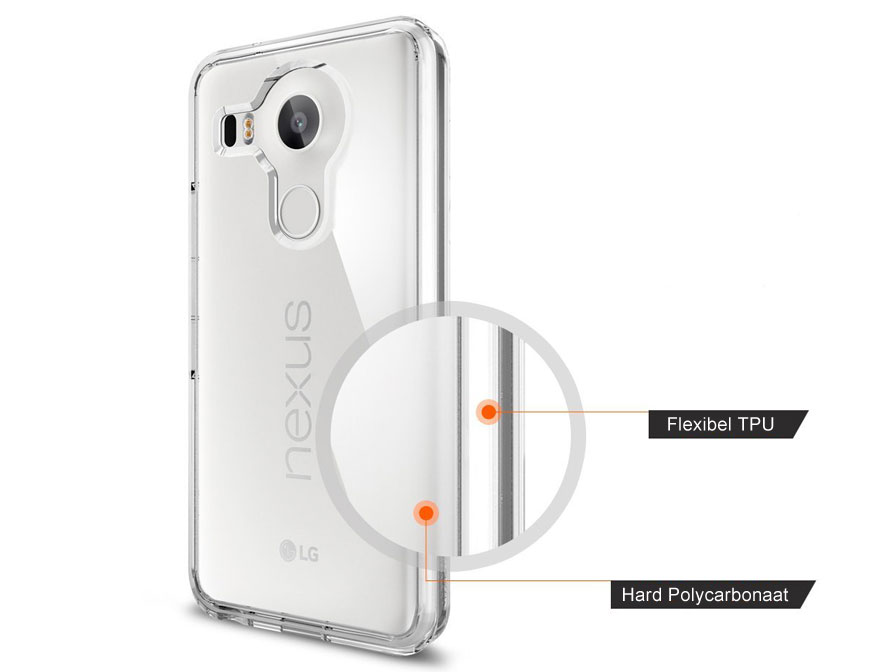 Spigen Ultra Hybrid Case - LG Nexus 5X hoesje