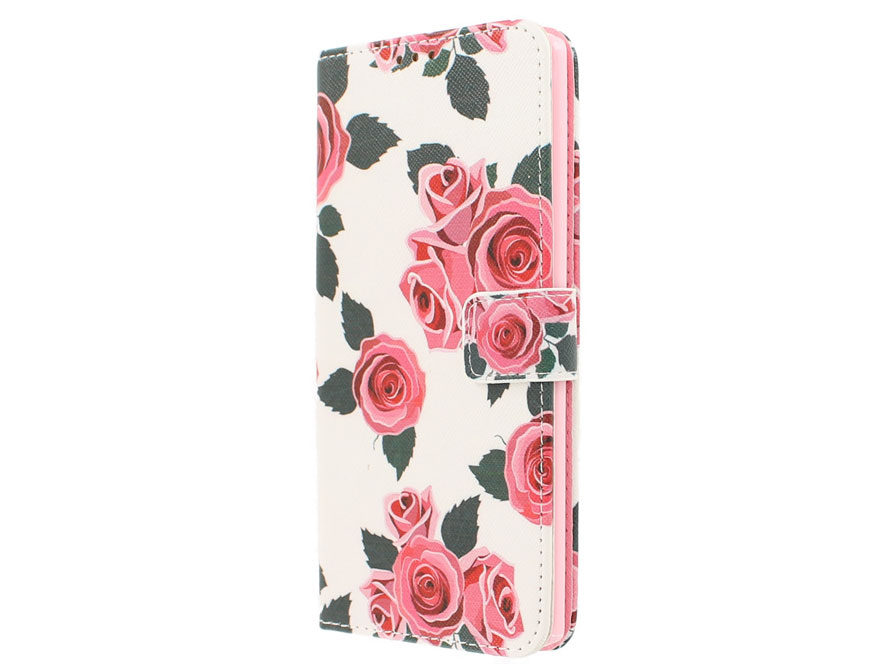 Roses Book Case - LG V10 hoesje
