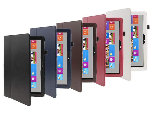 Kunstleren Stand Case voor Microsoft Surface 2 & RT