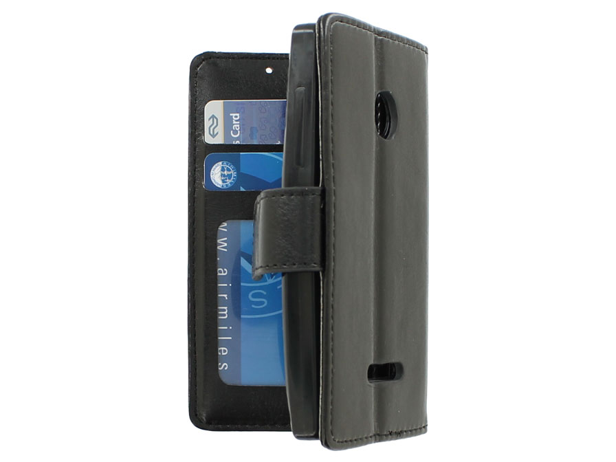 Wallet Book Case Hoesje voor Microsoft Lumia 435