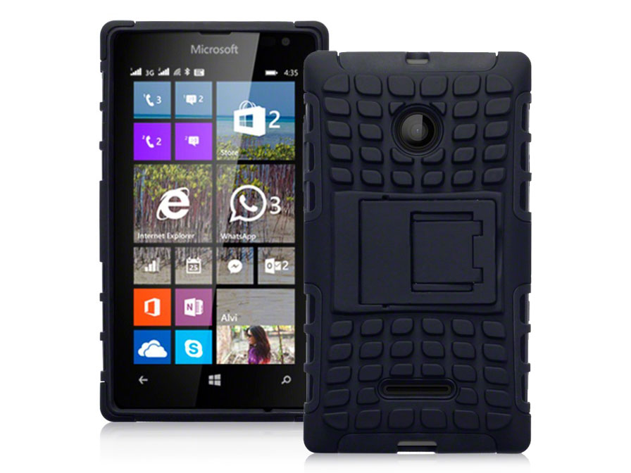 Rugged Case - Hoesje voor Microsoft Lumia 435