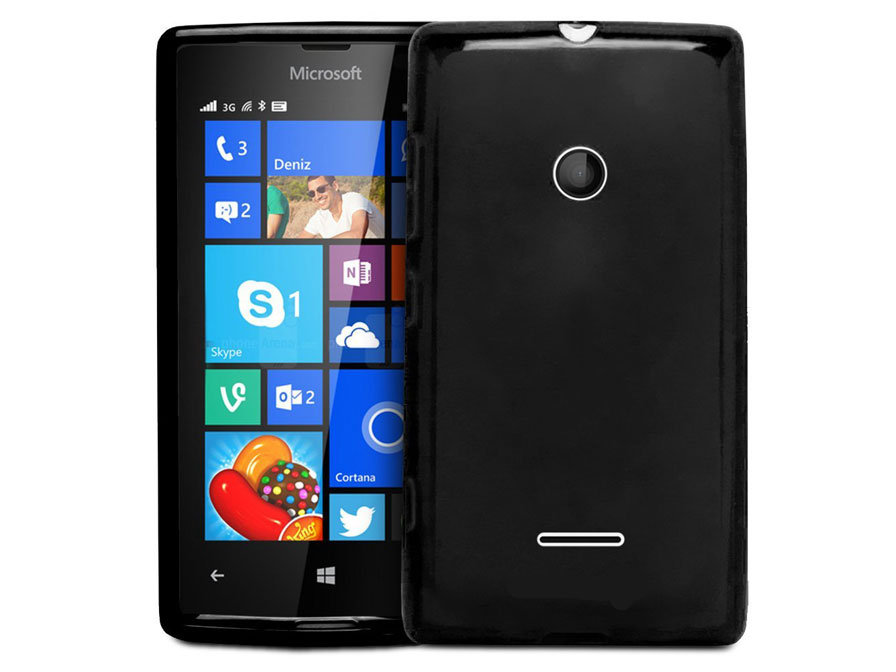 Frosted TPU Soft Case - Hoesje voor Microsoft Lumia 435