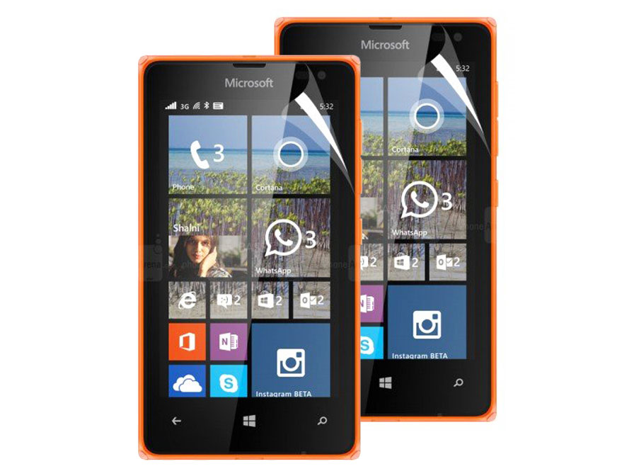 Clear Screenprotector voor Microsoft Lumia 532 (2-pack)
