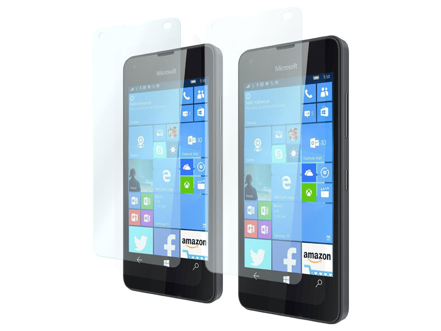 Microsoft Lumia 550 Screenprotector 2-pack