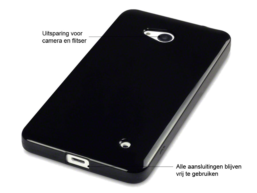 CaseBoutique TPU Soft Case - Hoesje voor Microsoft Lumia 640