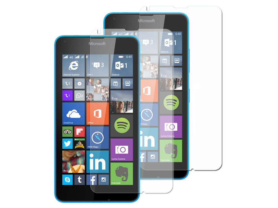 Clear Screenprotector voor Microsoft Lumia 640 (2-pack)