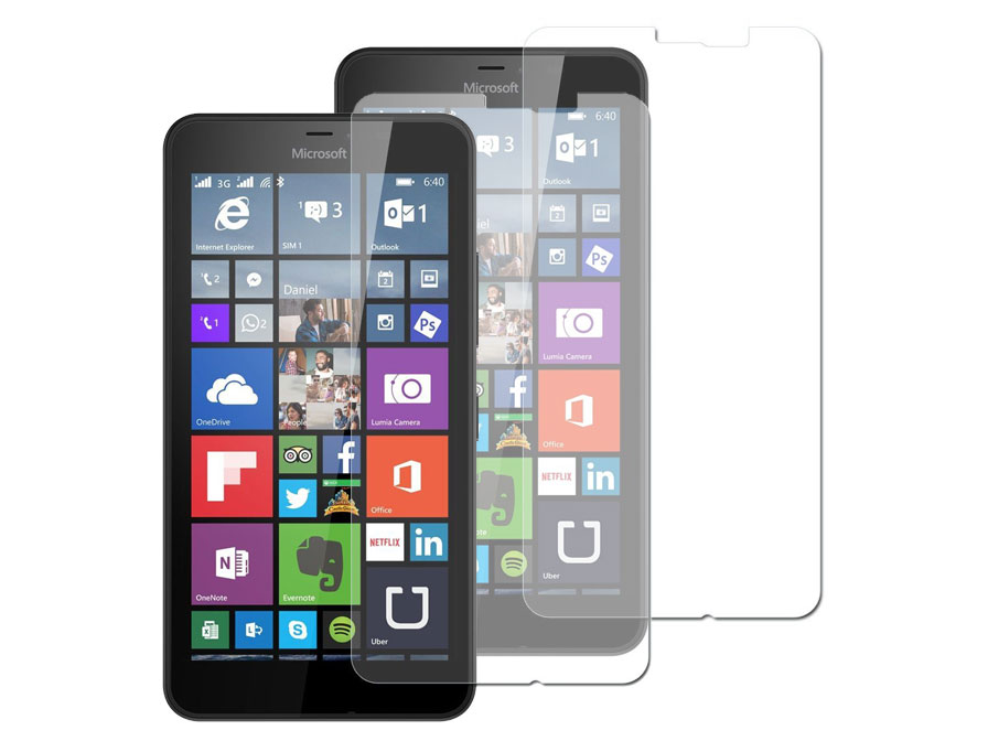 Clear Screenprotector voor Microsoft Lumia 640 XL (2-pack)