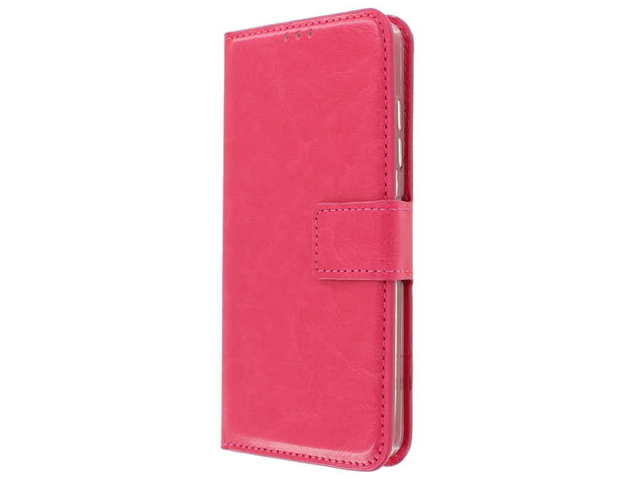 Wallet Bookcase - Microsoft Lumia 650 hoesje (Roze)