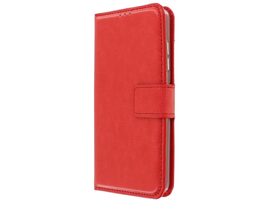 Wallet Bookcase - Microsoft Lumia 650 hoesje (Rood)