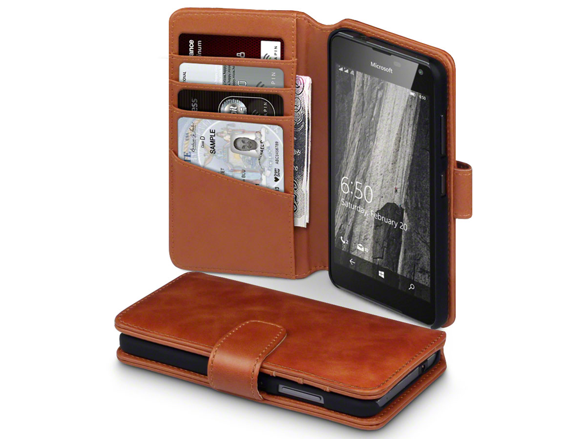 CaseBoutique Leather Case - Microsoft Lumia 650 hoesje