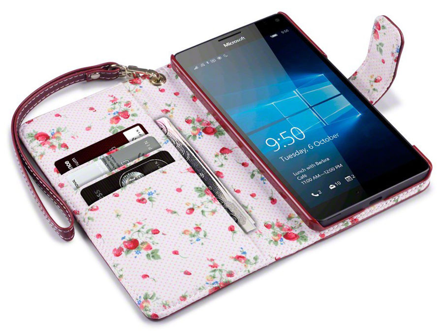 CaseBoutique Flower Case - Microsoft Lumia 950 XL Hoesje