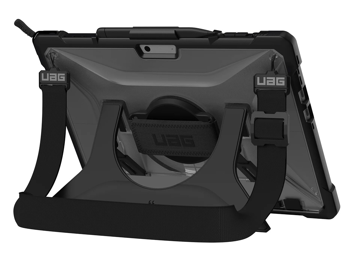 Urban Armor Gear Plasma - Surface Pro 9/10/11 hoesje Handvat Schouderband