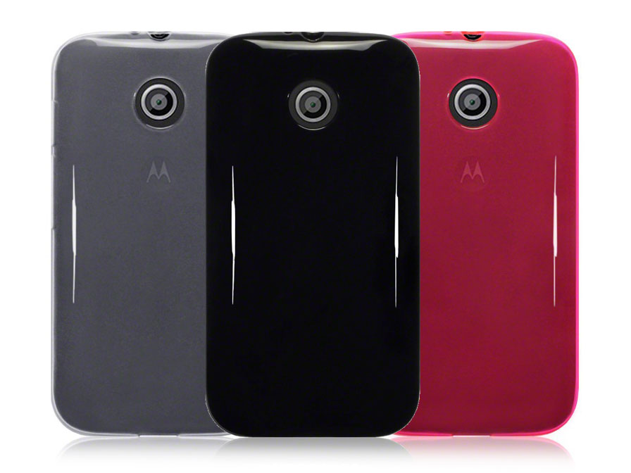 CaseBoutique TPU Soft Case - Hoesje voor Motorola Moto E