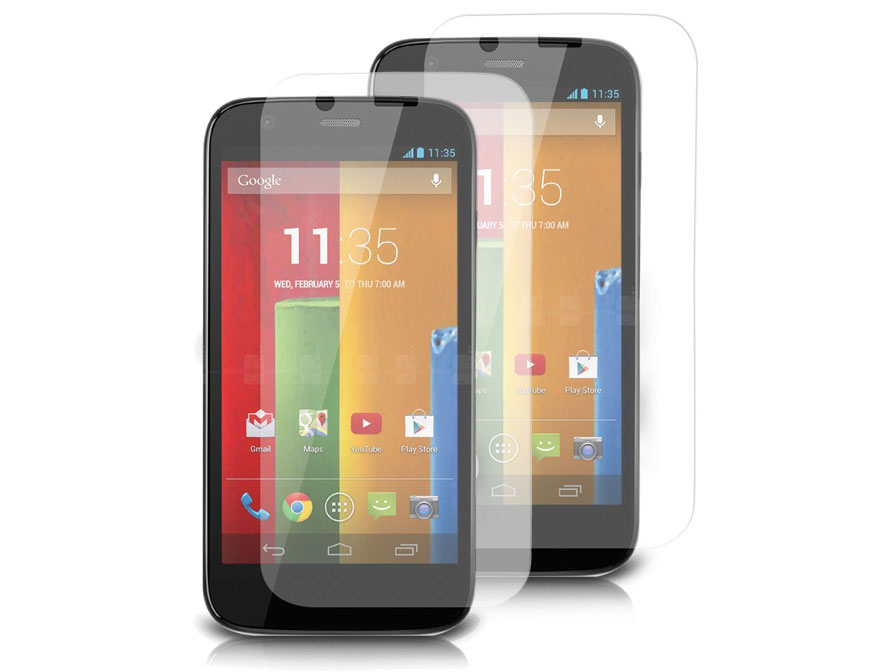 Clear Screenprotector voor Motorola Moto G (2-pack)