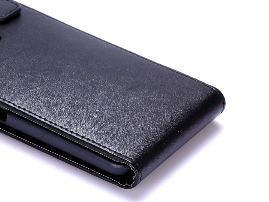 Business Leather Flip Case - Motorola Moto G2 hoesje