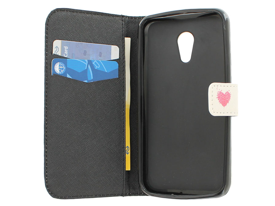 Love Sideflip Case Hoesje voor Motorola Moto 2014