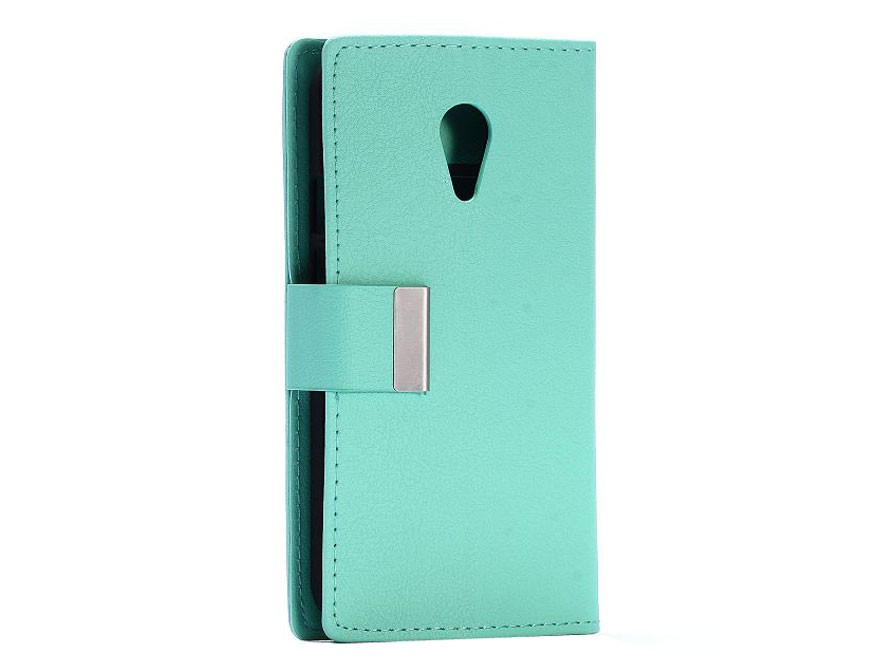 Minty Wallet Case - Motorola Moto G2 hoesje