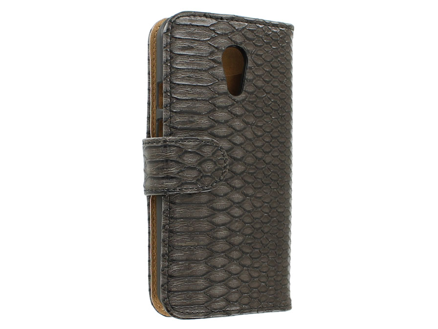 Snake Wallet Case - Motorola New Moto G (2014) hoesje