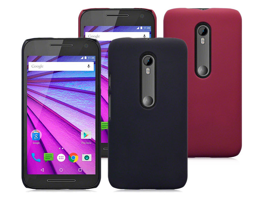 Motorola Moto G3 hoesje - CaseBoutique Slimfit Hardcase