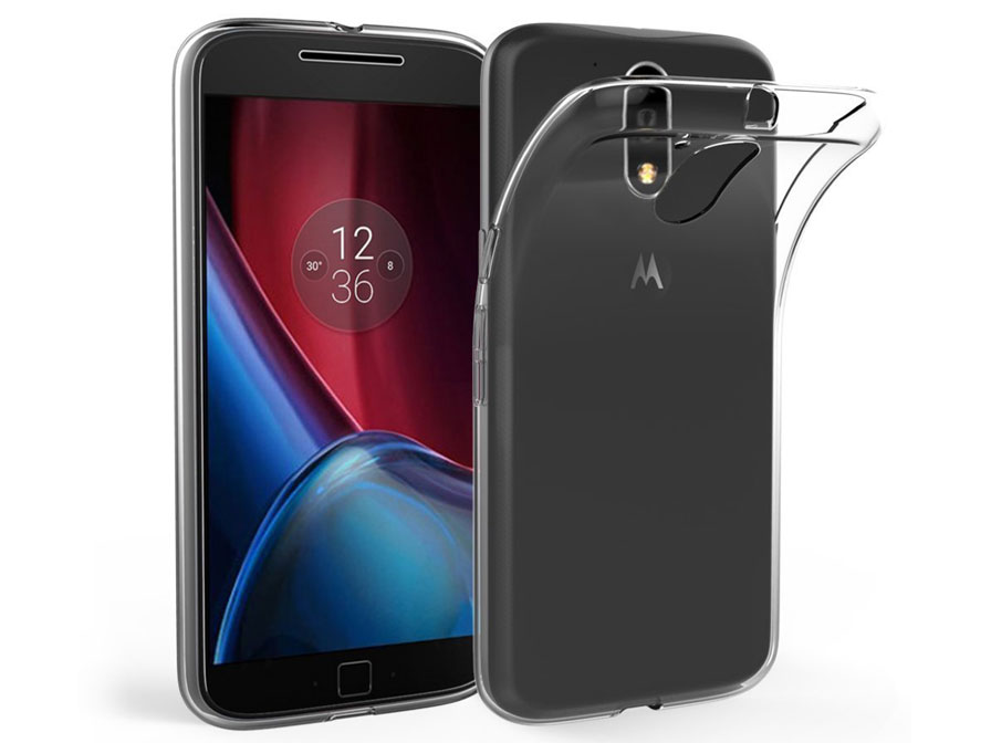 Doorzichtige TPU Case - Motorola Moto G4 (Plus) hoesje
