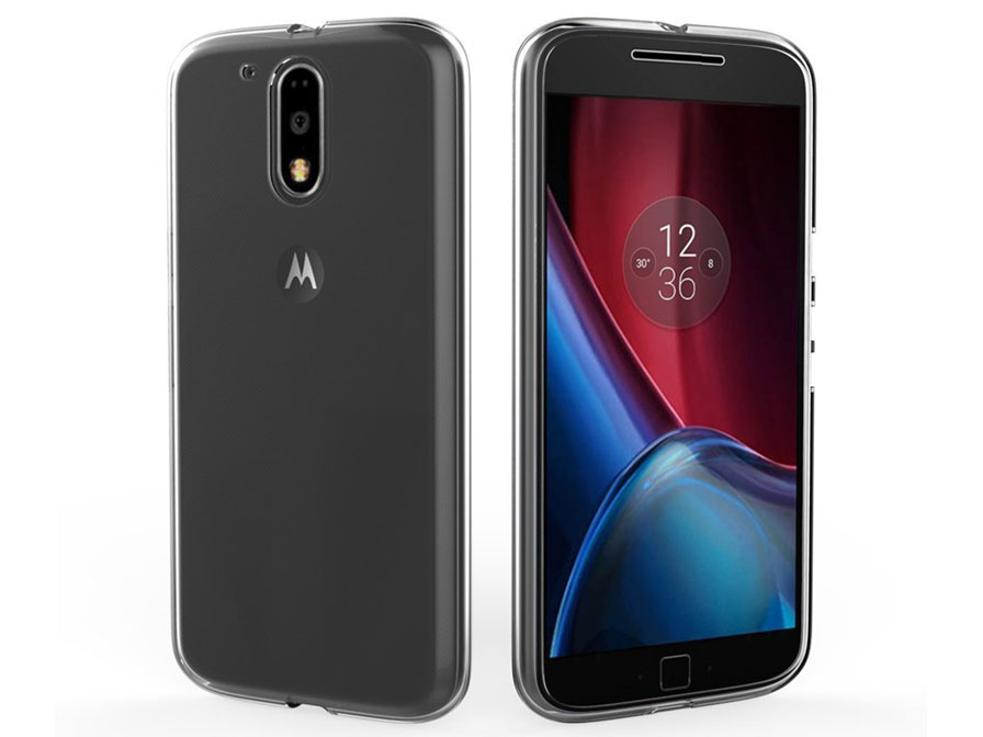 Doorzichtige TPU Case - Motorola Moto G4 (Plus) hoesje