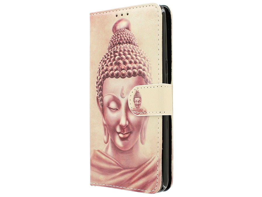 Boeddha Bookcase - Motorola Moto G4 (Plus) hoesje