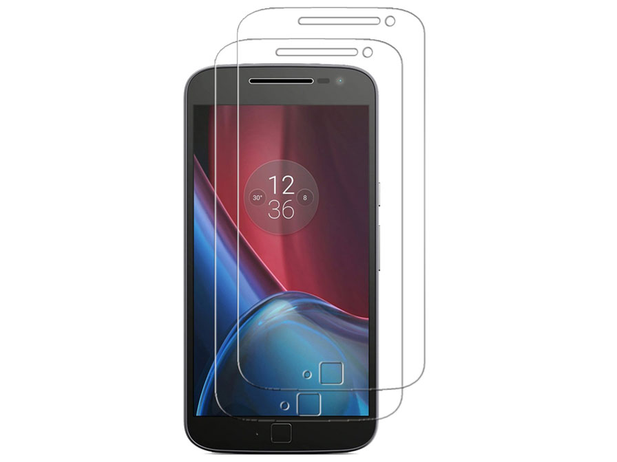 Motorola Moto G4 (Plus) Screenprotector Folie 2-pack