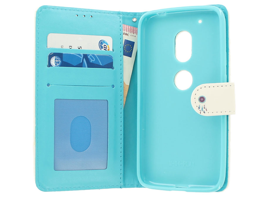 Dreamcatcher Bookcase - Motorola Moto G4 Play hoesje