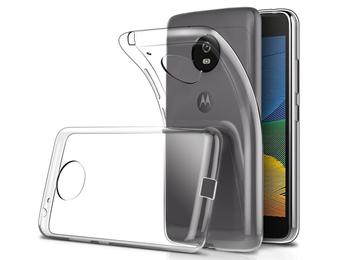 Transparant Motorola Moto G5 hoesje - TPU Skin Case