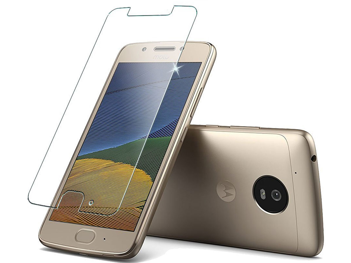 Motorola Moto G5 Plus Screenprotector Tempered Glass