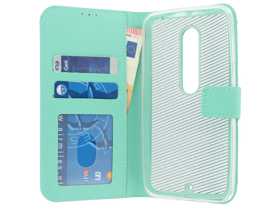 Motorola Moto X Style Hoesje - Wallet Book Case
