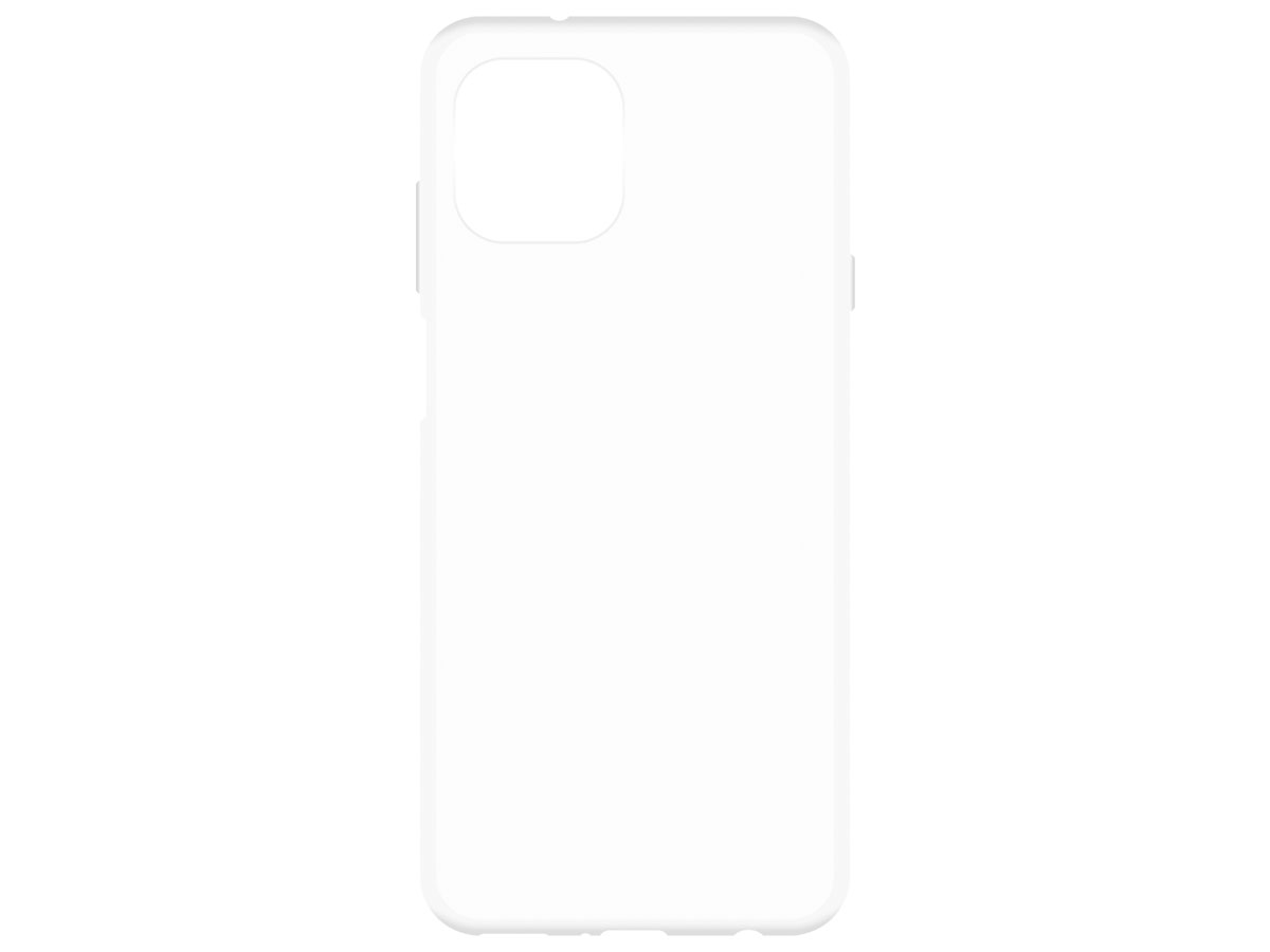 Just in Case Crystal Clear TPU Case - Motorola Edge 20 Lite hoesje