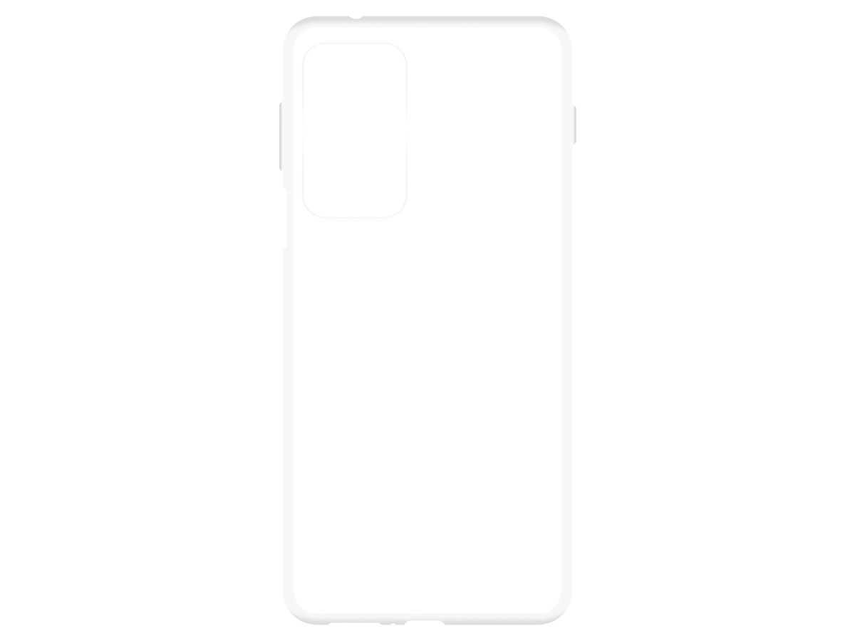 Just in Case Crystal Clear TPU Case - Motorola Edge 20 Pro hoesje