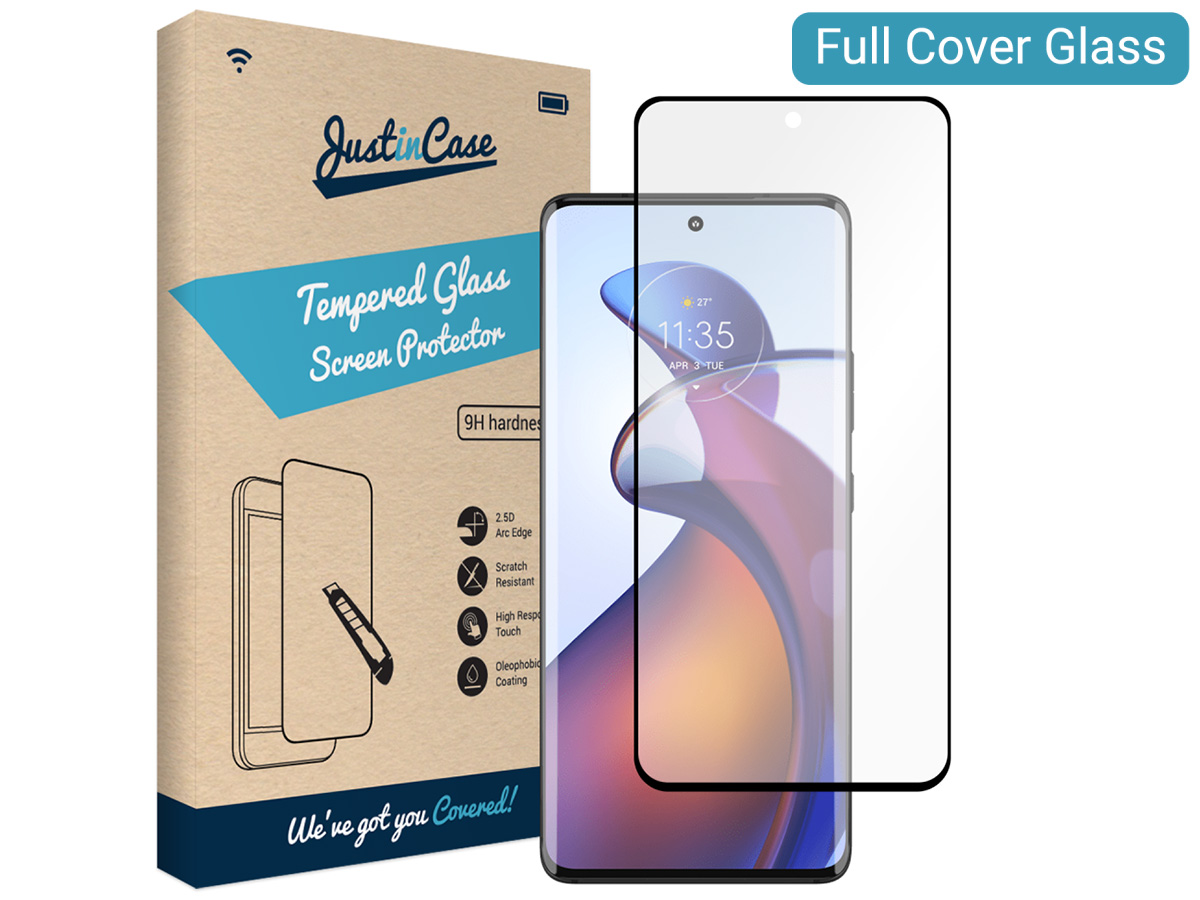 Motorola Edge 30 Fusion Screen Protector Full Screen Cover Tempered Glass