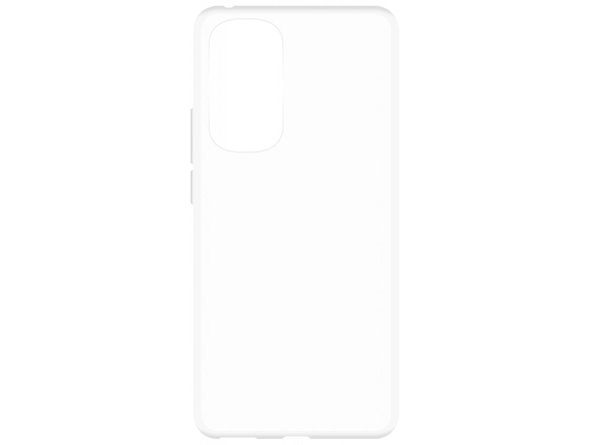 Just in Case Crystal Clear TPU Case - Motorola Edge 30 hoesje