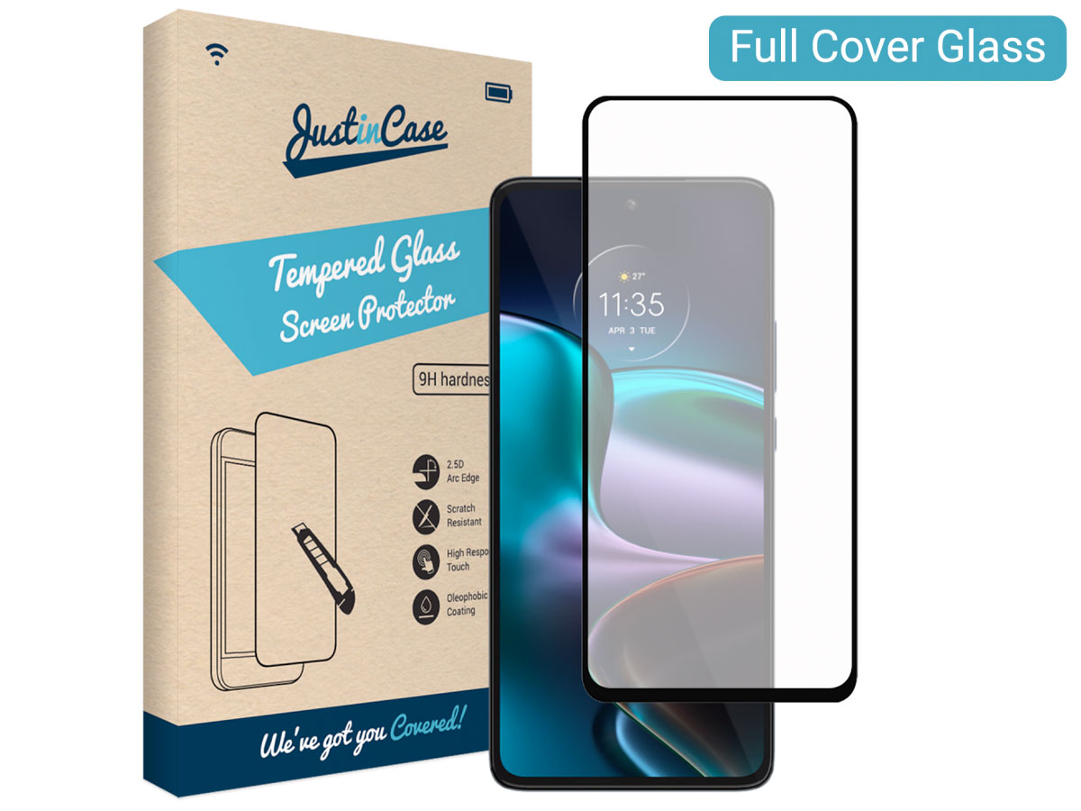 Motorola Edge 30 Screen Protector Full Screen Cover Tempered Glass