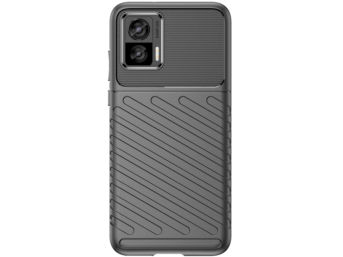 Just in Case TPU Rugged Grip Case - Motorola Edge 30 Neo hoesje