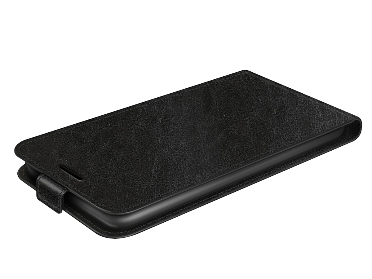 Just in Case Flip Case Zwart - Motorola Edge 30 Ultra hoesje