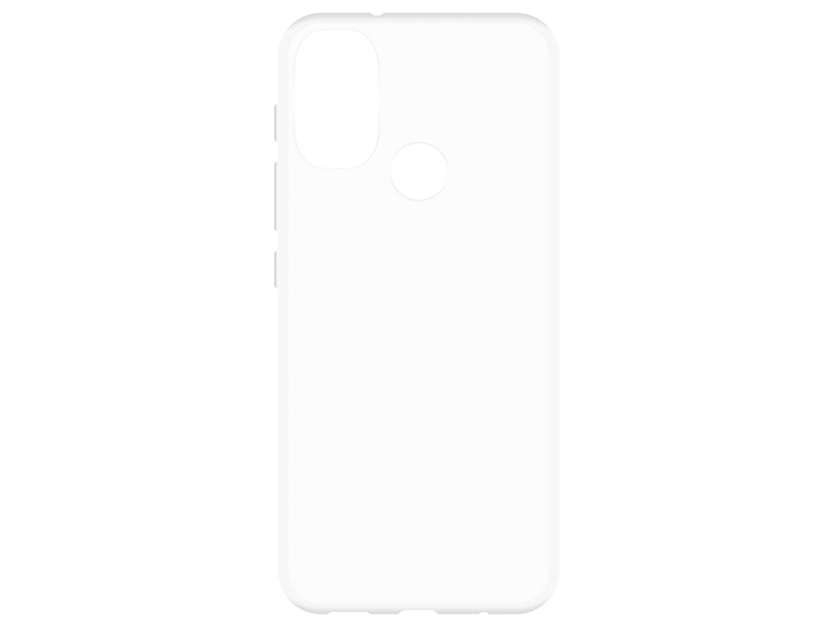Just in Case Crystal Clear TPU Case - Motorola Moto E20/E30/E40 hoesje