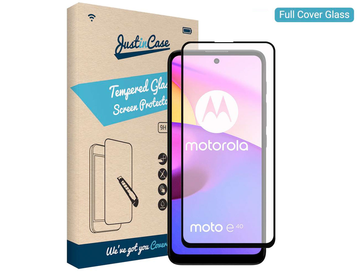 Motorola Moto E20/E30/E40 Screen Protector Curved Glass Full Cover