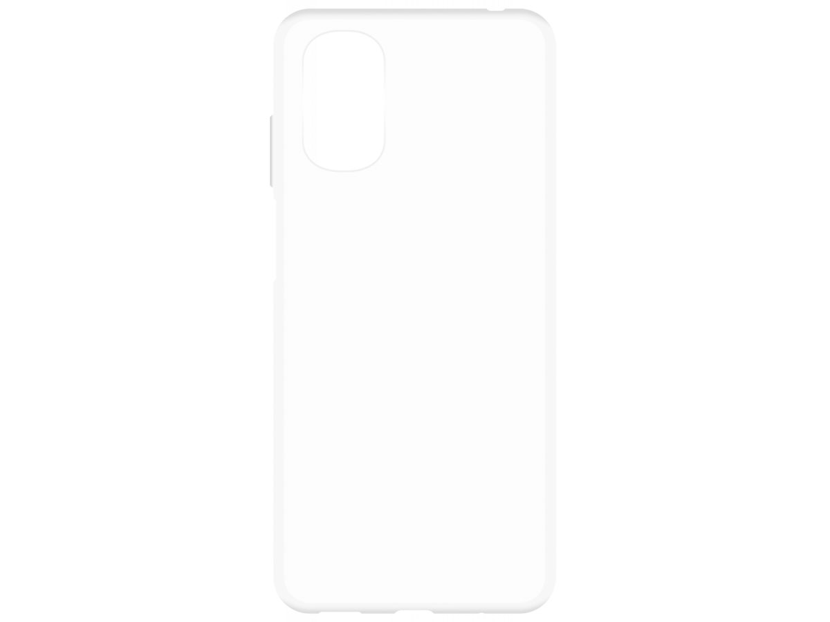 Just in Case Crystal Clear TPU Case - Motorola Moto E32/E32s hoesje