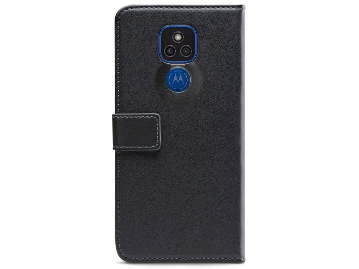 Mobilize Walletbook Zwart - Motorola Moto E7 Plus hoesje