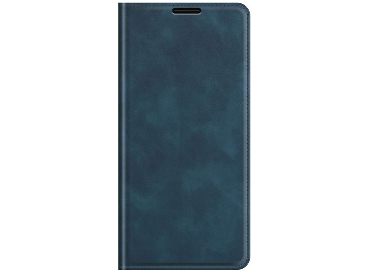 Just in Case Magnetic BookCase Blauw - Motorola Moto E7i Power hoesje