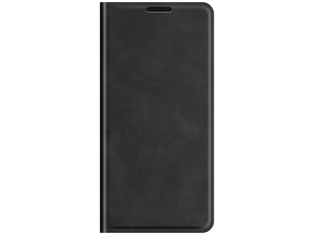 Just in Case Magnetic BookCase Zwart - Motorola Moto E7i Power hoesje